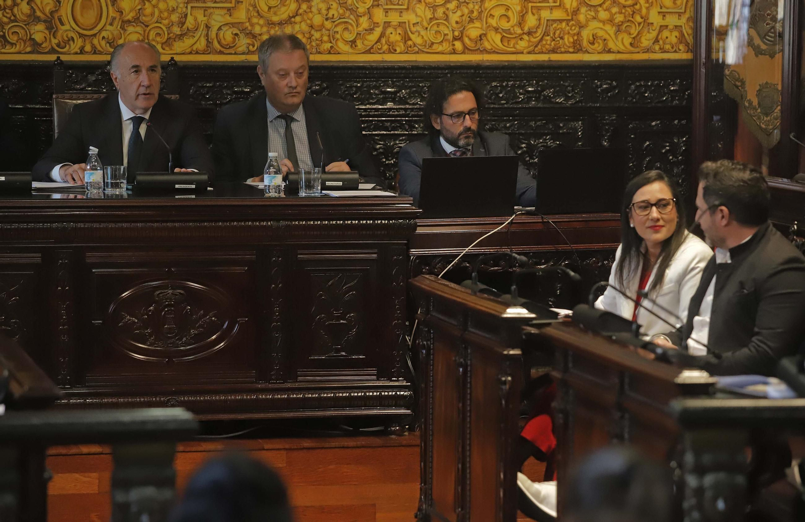 Fotos del Pleno extraordinario del Ayuntamiento de Algeciras