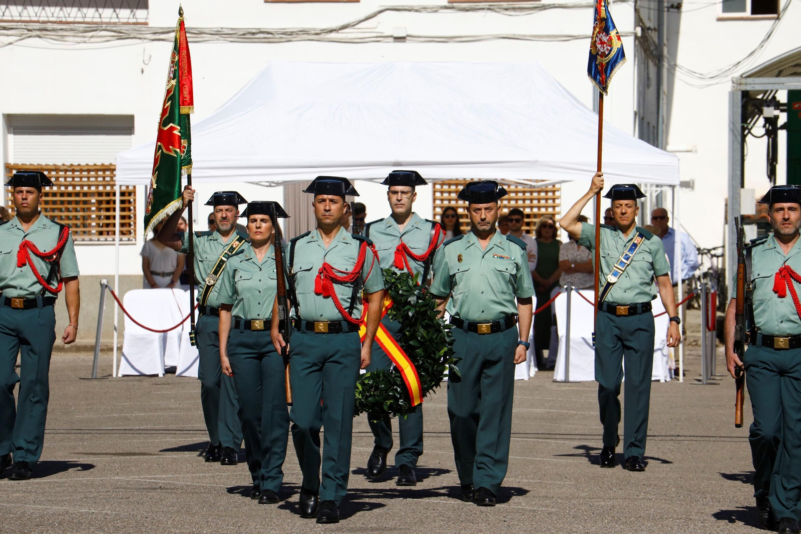 Las imágenes de la toma de posesión del nuevo jefe de la Comandancia de Córdoba, el coronel Ramón María Clemente