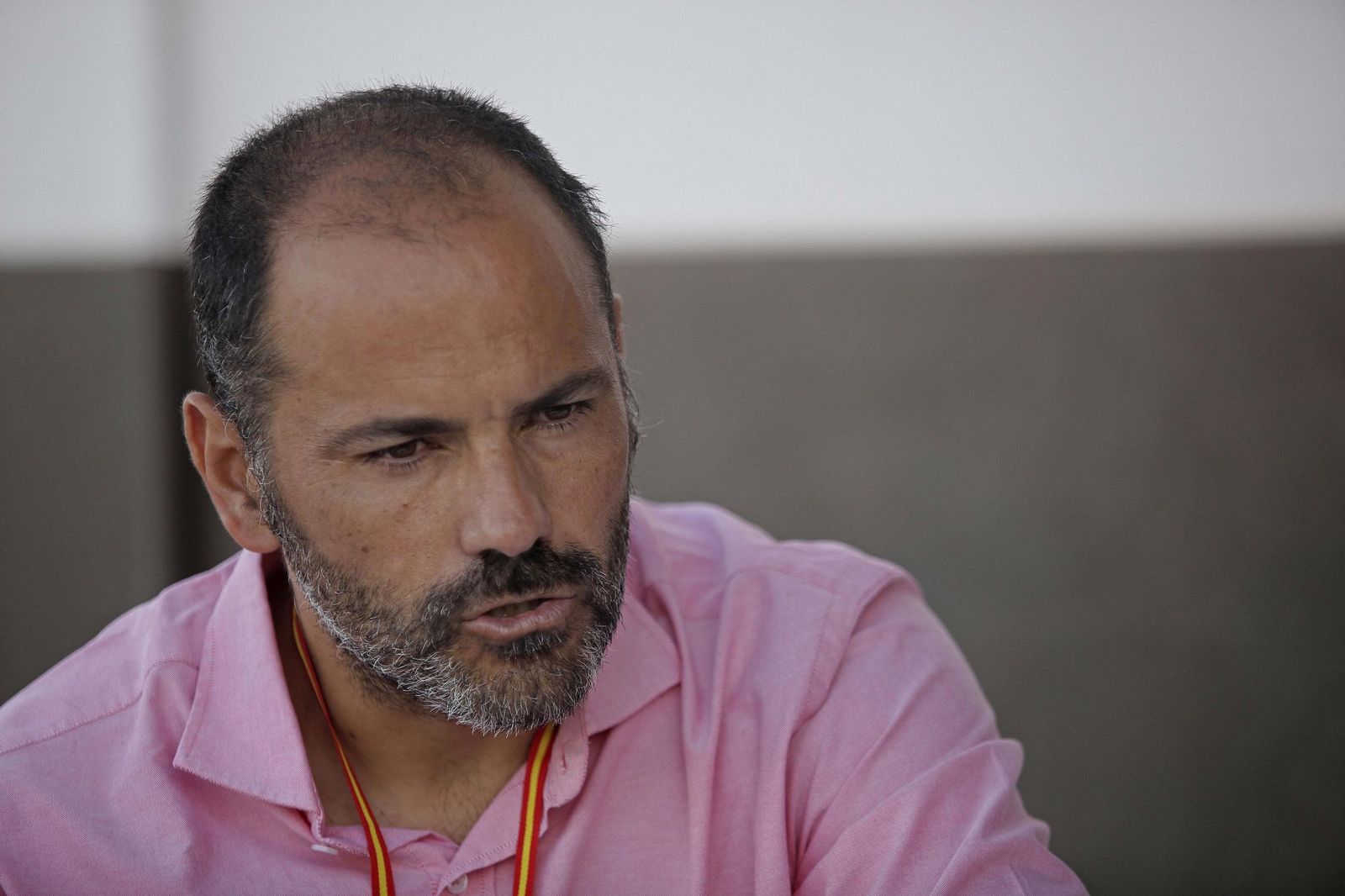 Salva Ballesta, en su época de entrenador del Algeciras CF