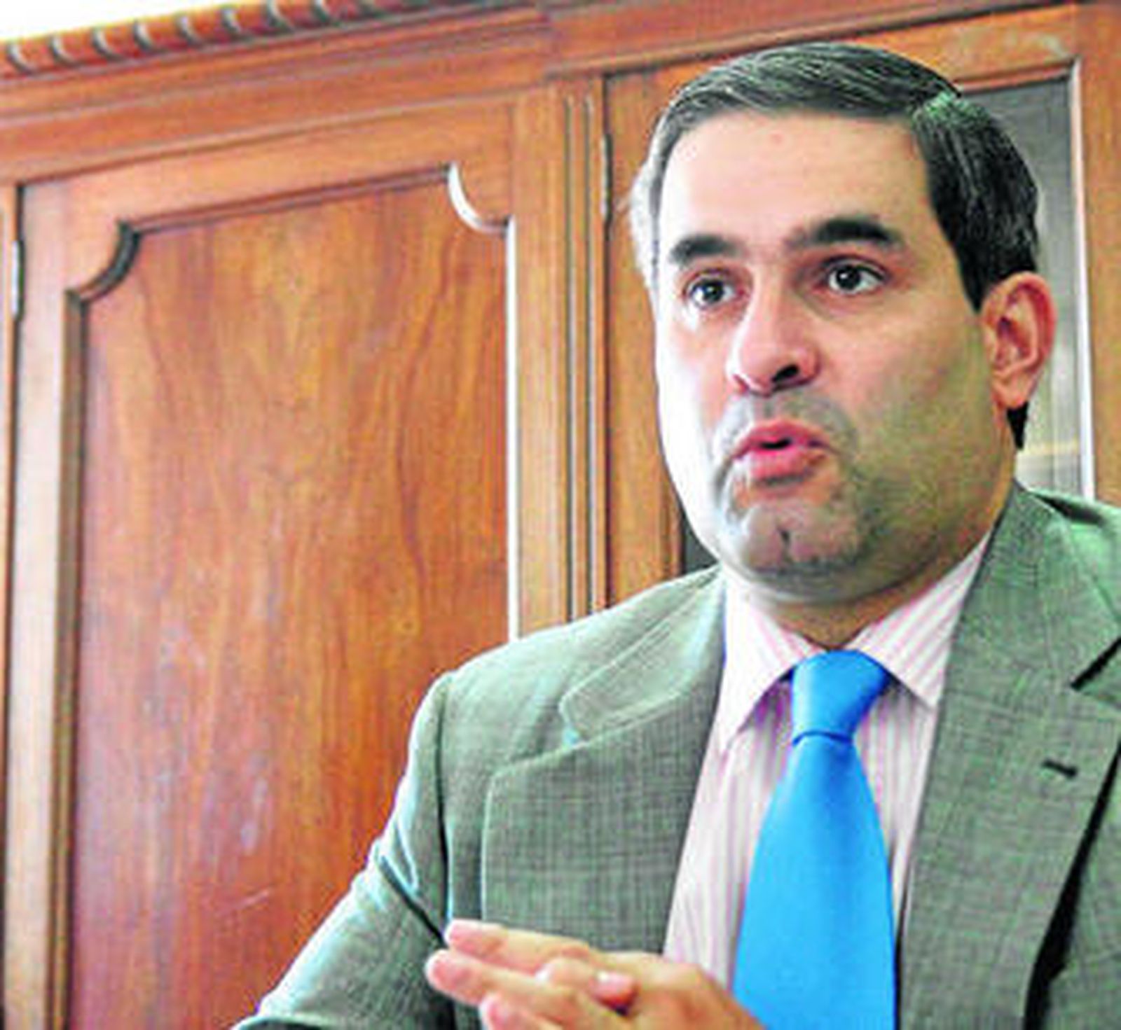 El fiscal jefe de Área de Algeciras, Juan Cisneros, en una imagen de archivo.