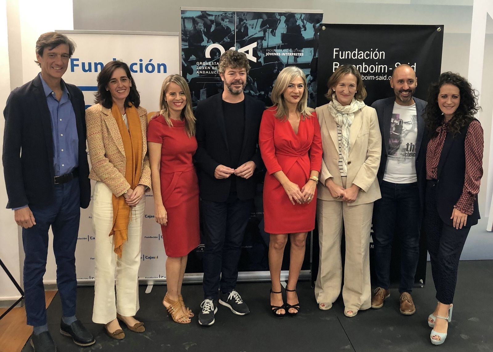 Presentación del concierto de la Orquesta Joven de Andalucía y la Fundación Barenboim-Said.