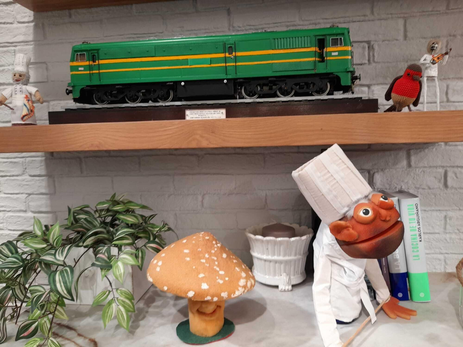 Detalles del plató de Karlos Arguiñano