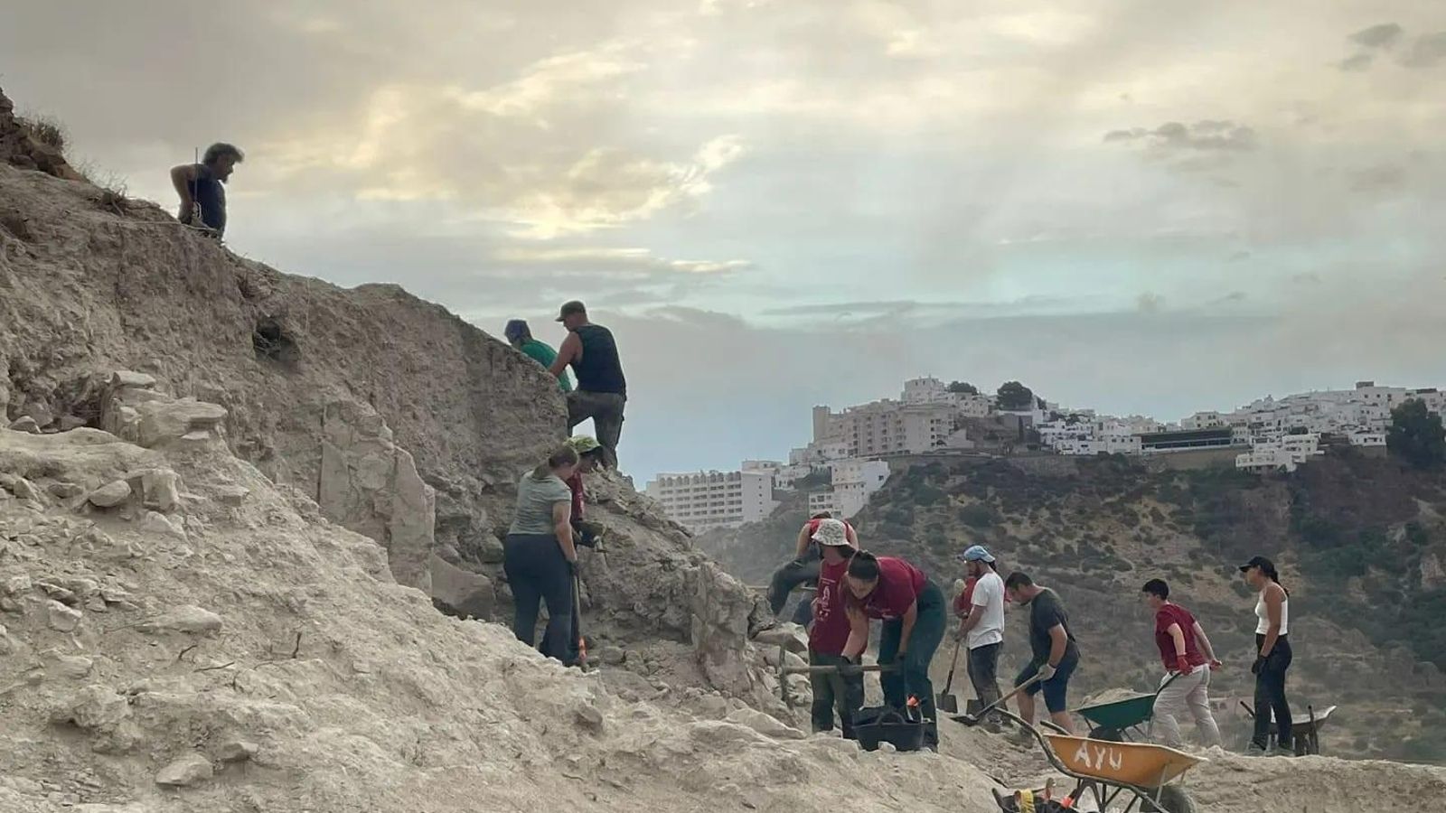 El Yacimiento de Mojácar La Vieja.