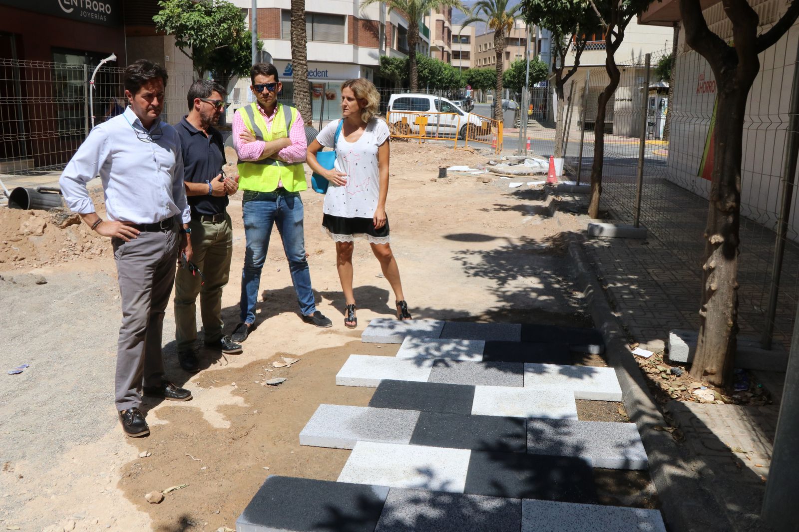 La modernización y remodelación de Ejido Centro progresan a buen ritmo