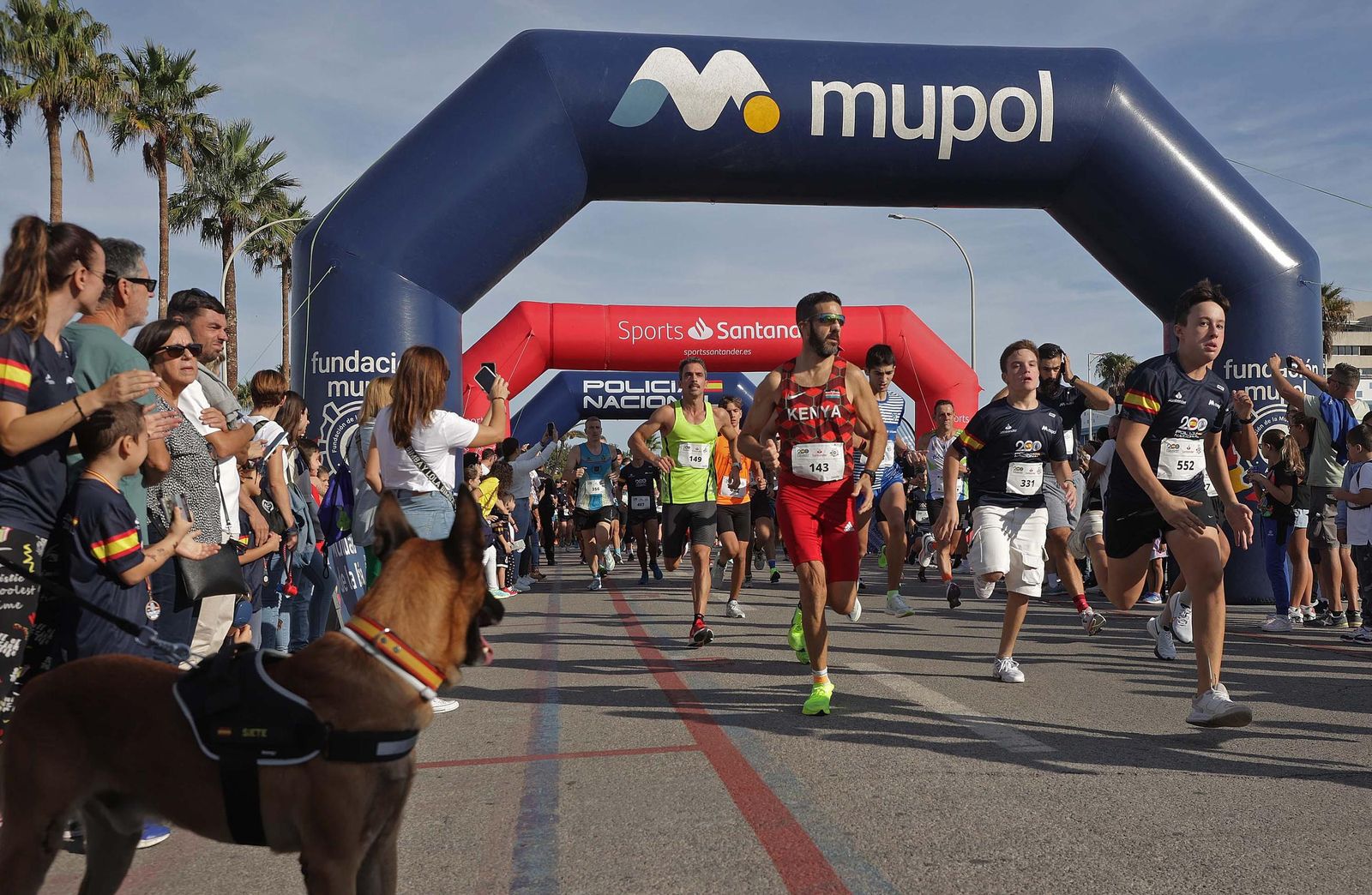 Las fotos de la II Ruta 091 de la Policía Nacional de La Línea