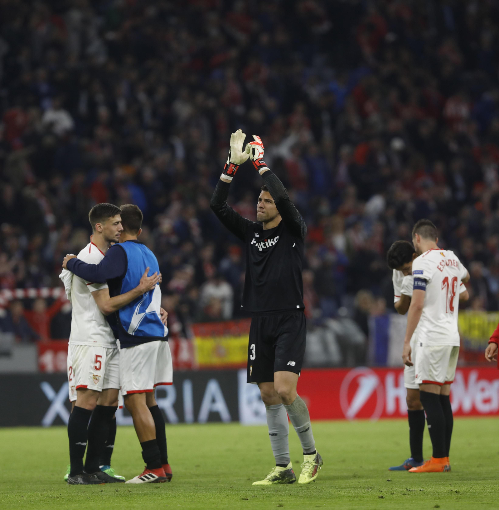 El Bayern Múnich-Sevilla FC, en imágenes