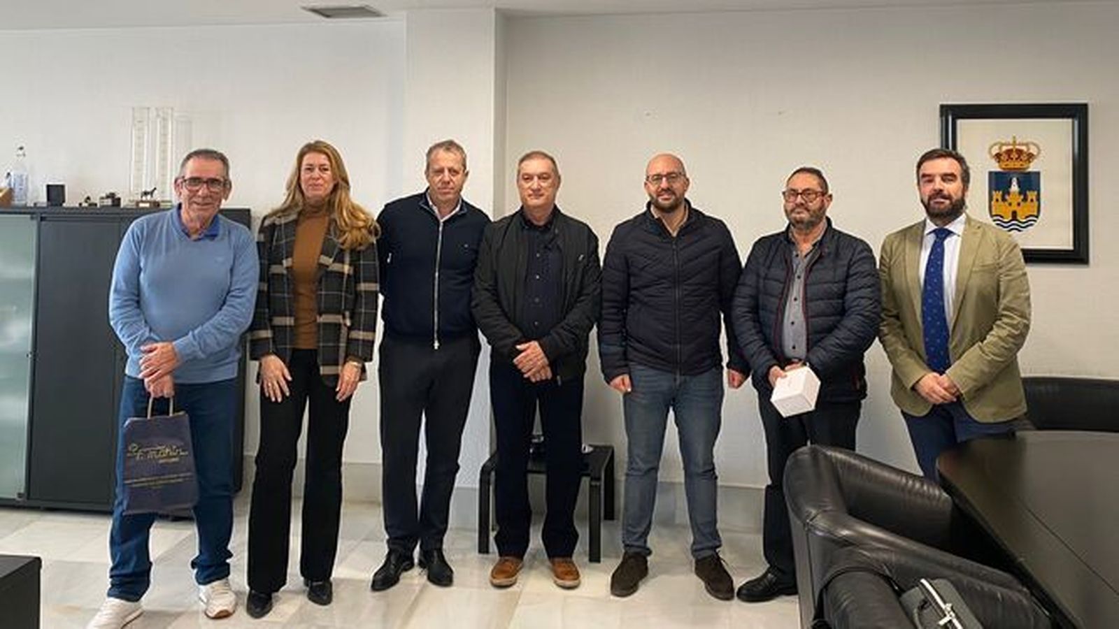 Una imagen del reconocimiento a los empleados jubilados de Apemsa.