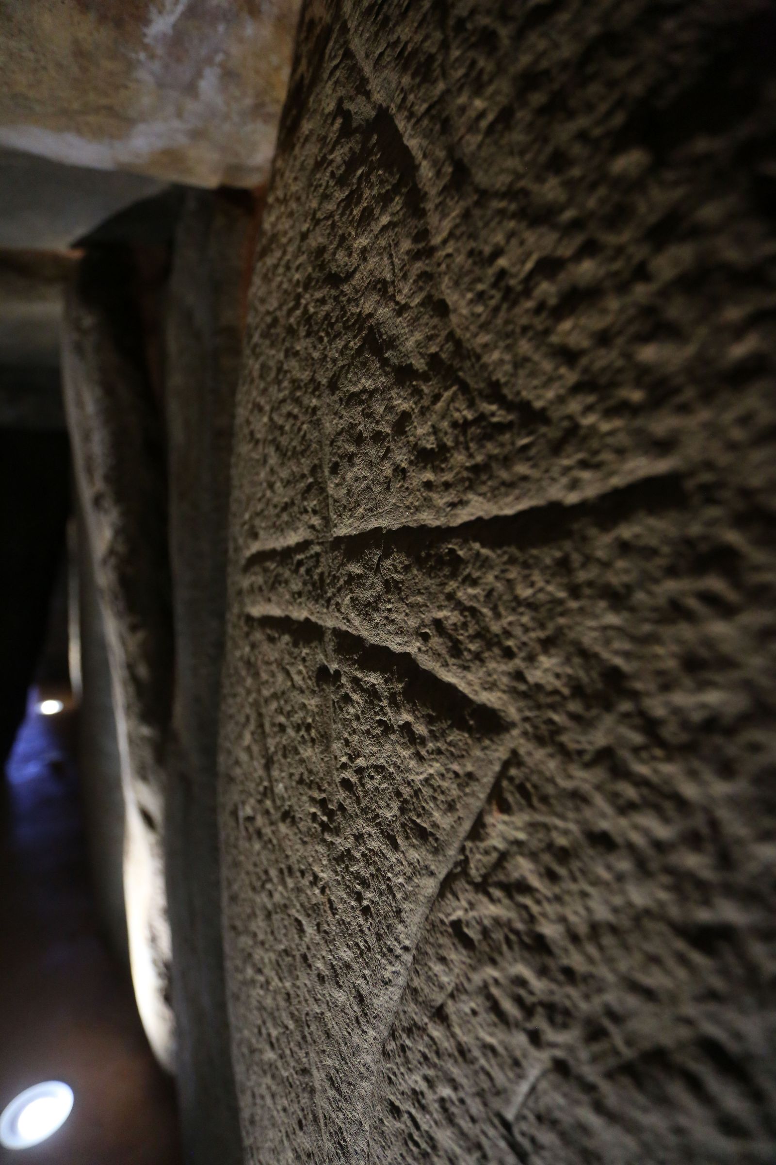 Visita de autoridades al Dolmen de Soto en imágenes