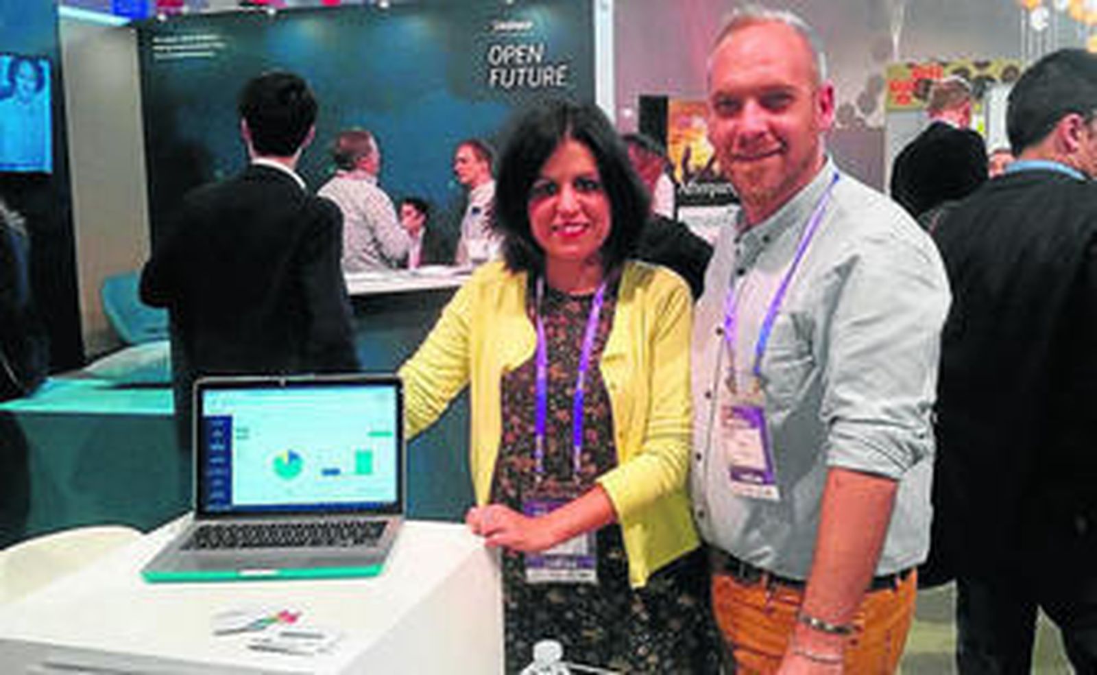 Elena Barrios y Rafael García, de Compass Suite.