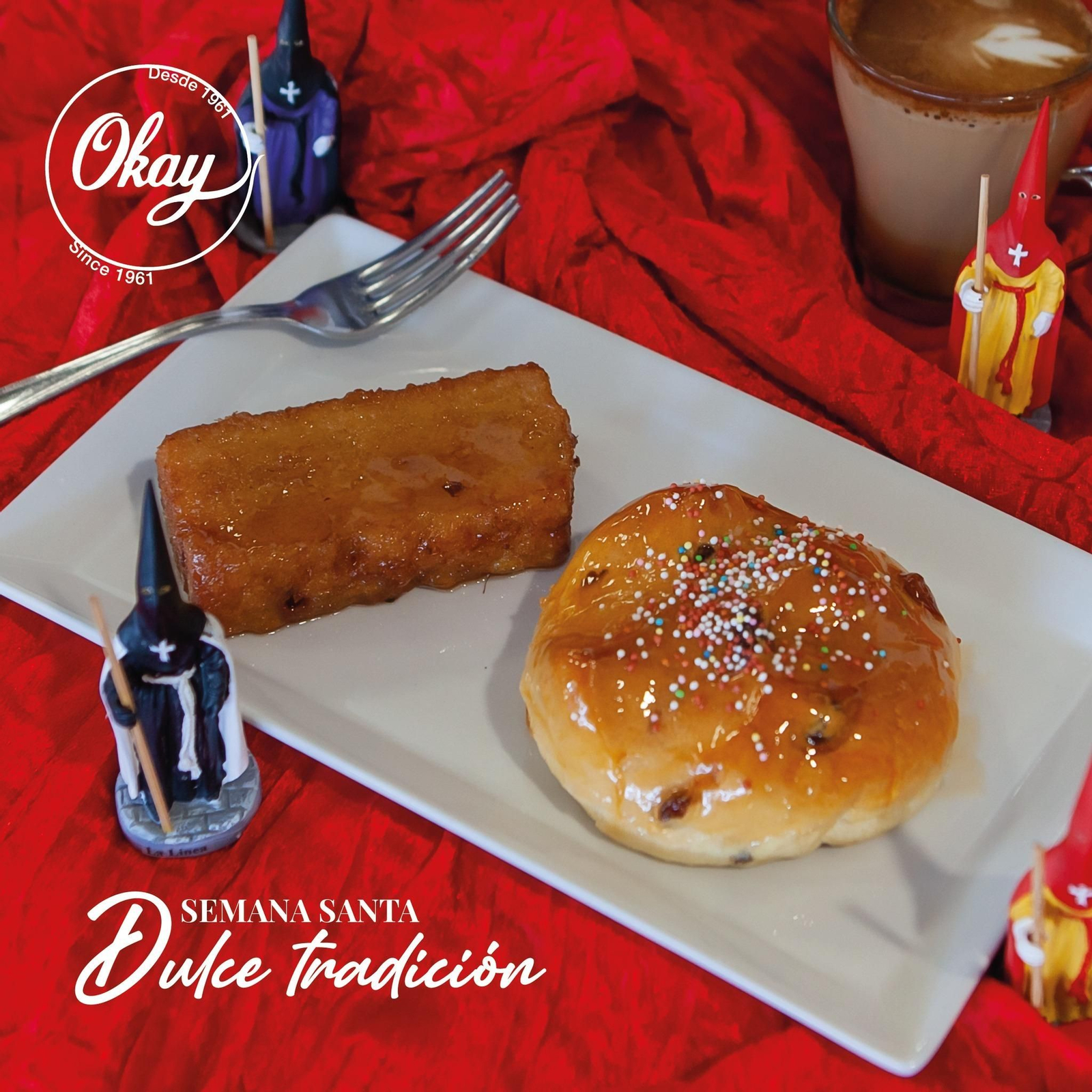 Dulces de Semana Santa de Okay.