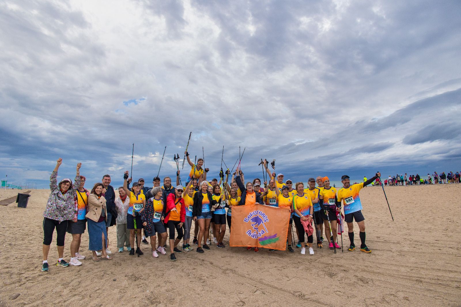 Imágenes del V Desafío Solidario Playa del Castillo de San Fernando.