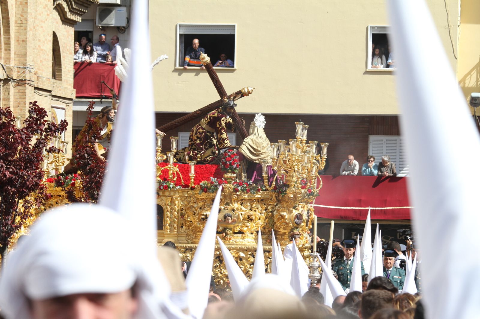 Imágenes de las Tres Caídas. Lunes Santo.
