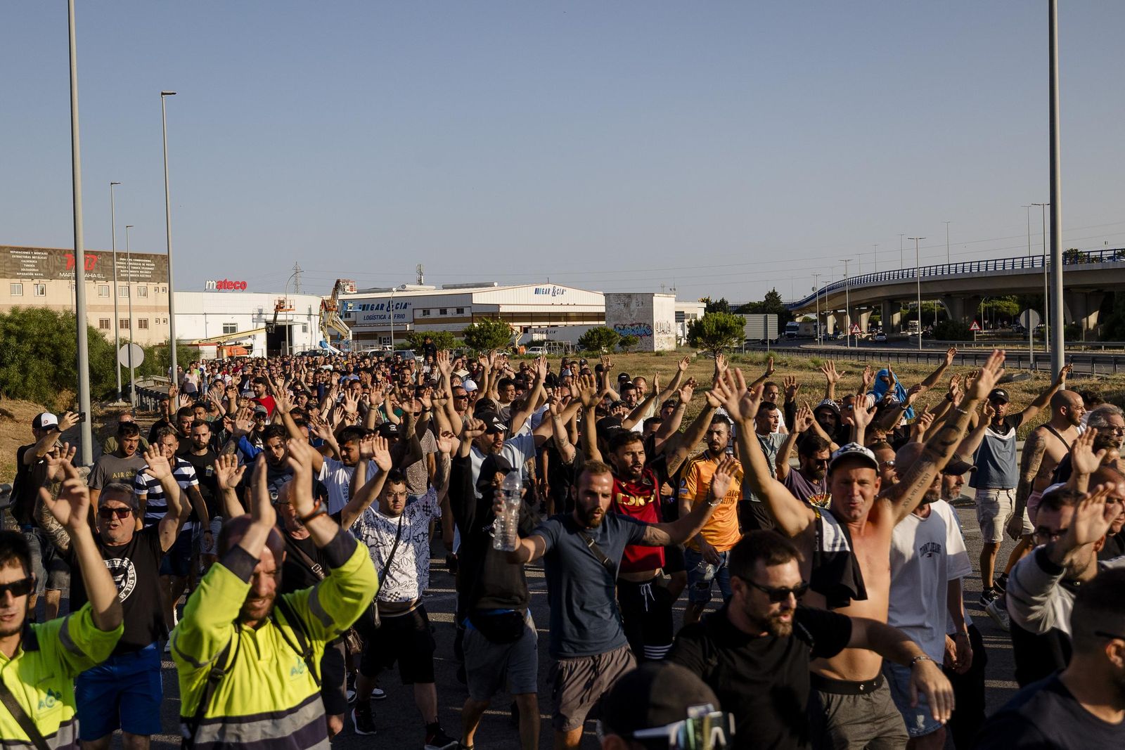 Las imágenes de las protestas de la huelga del metal en Cádiz de este lunes 30 de junio