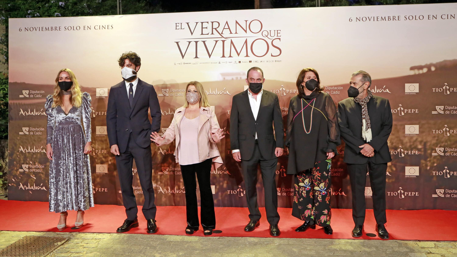 Photocall de la película 'El verano que vivimos' en González Byass