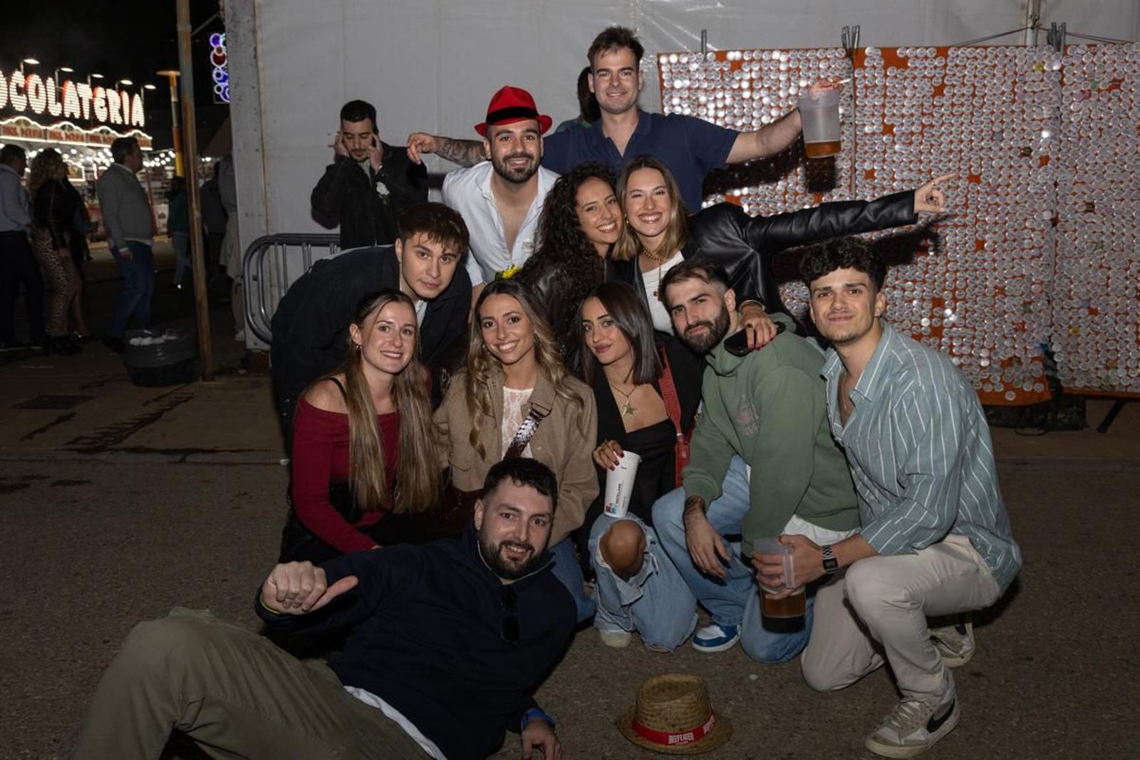 Feria de San Lucas por la noche, en imágenes