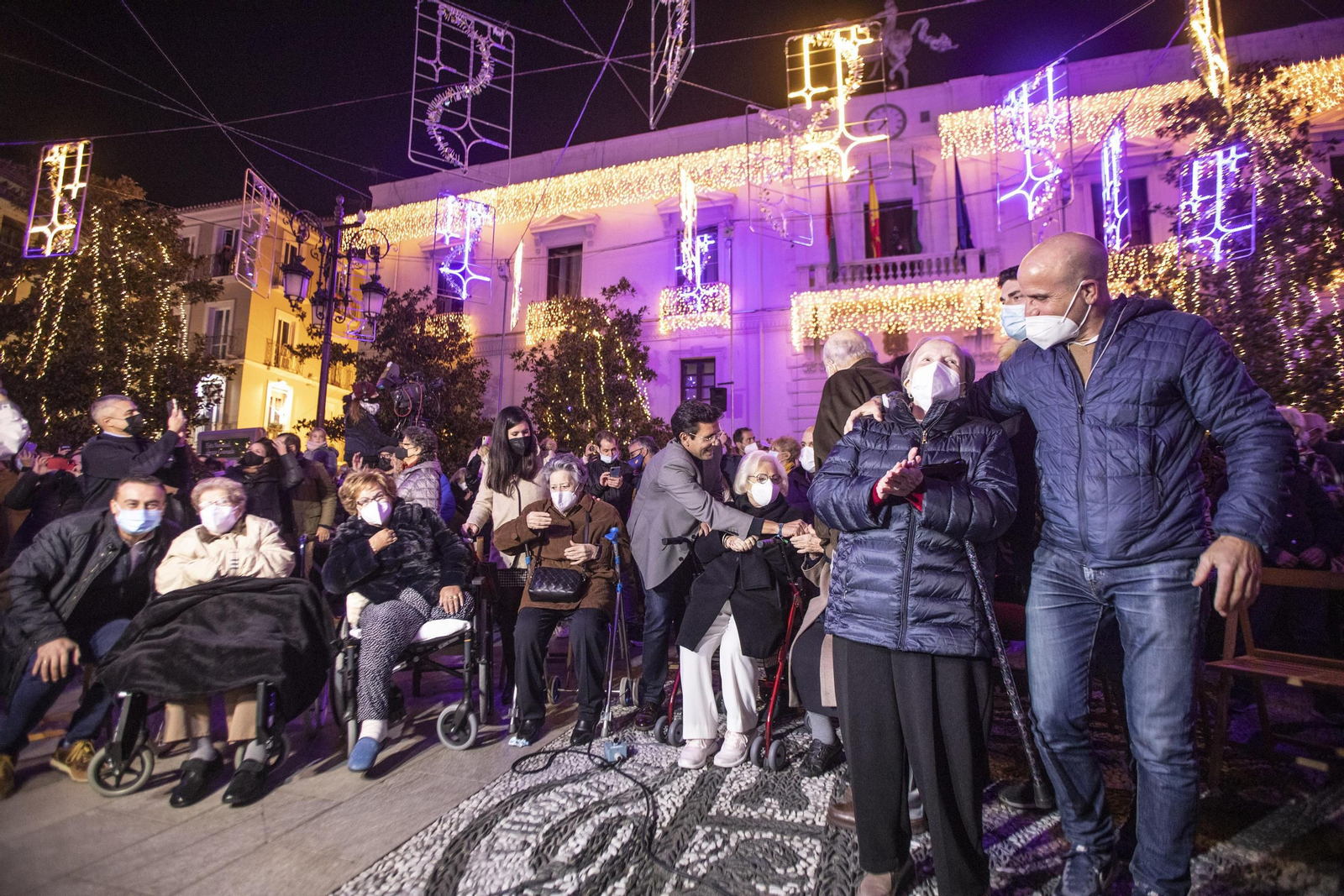 Encendido de Navidad en Granada 2021