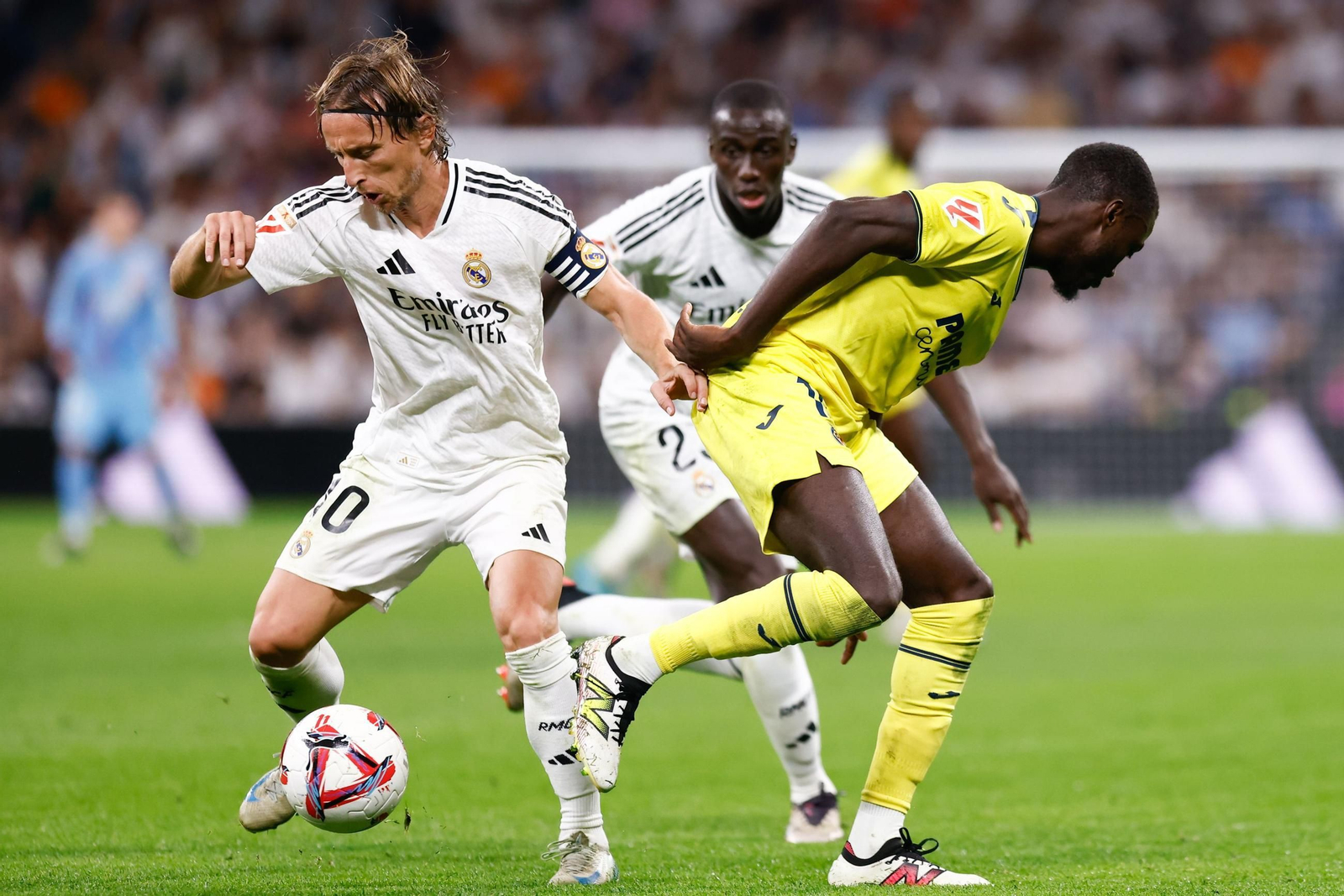 Las mejores imágenes del Real Madrid - Villarreal