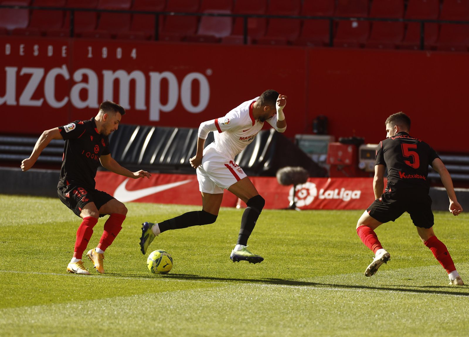 Las imágenes del Sevilla-Real Sociedad