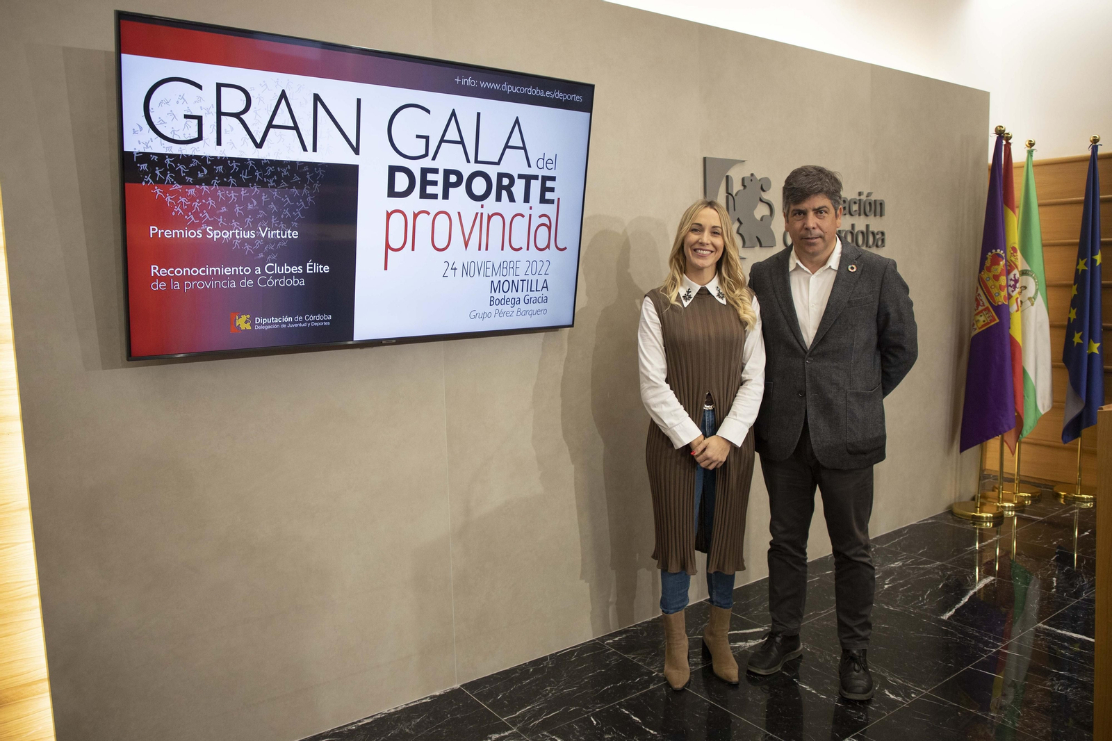 Presentación de la Gran Gala del Deporte en el Palacio de la Merced.