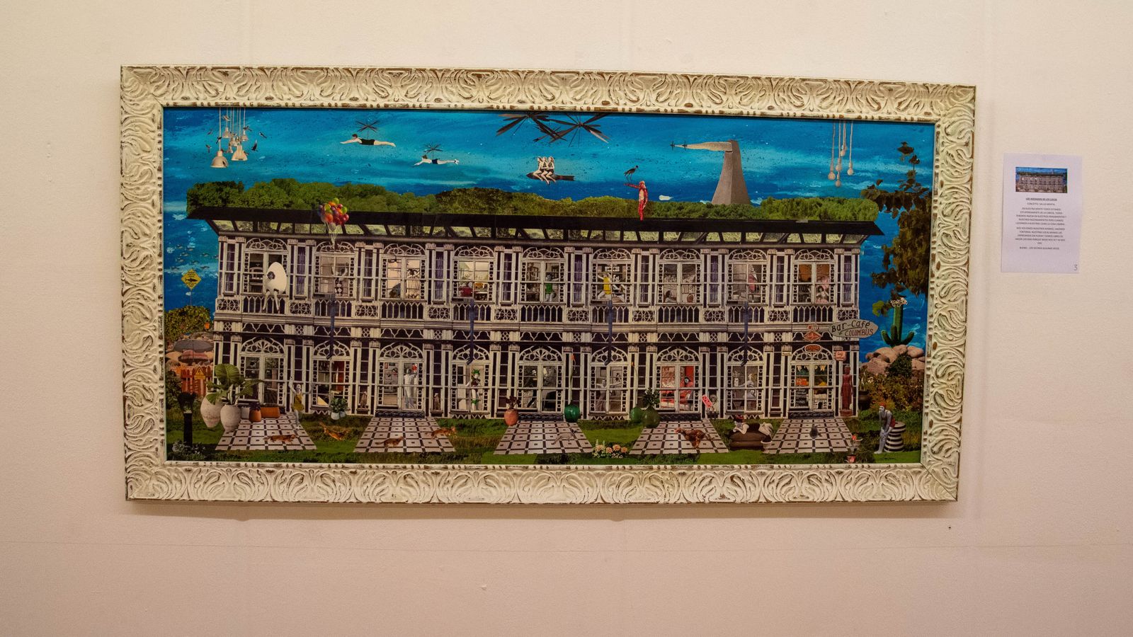 La inauguración de la exposición 'Arquitectura imposible' de Marga Guinea en Alcultura, en imágenes