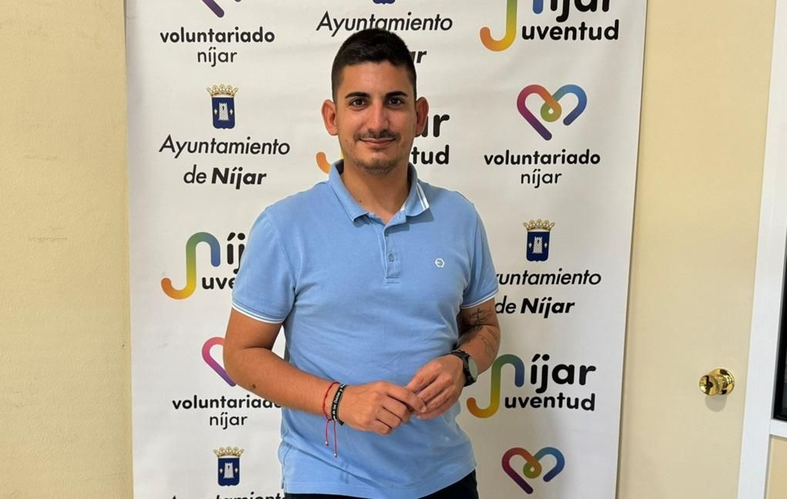 Rafa Nieto, concejal del área de Juventud del Consistorio nijareño. Rafa Nieto, concejal del área de Juventud del Consistorio nijareño.