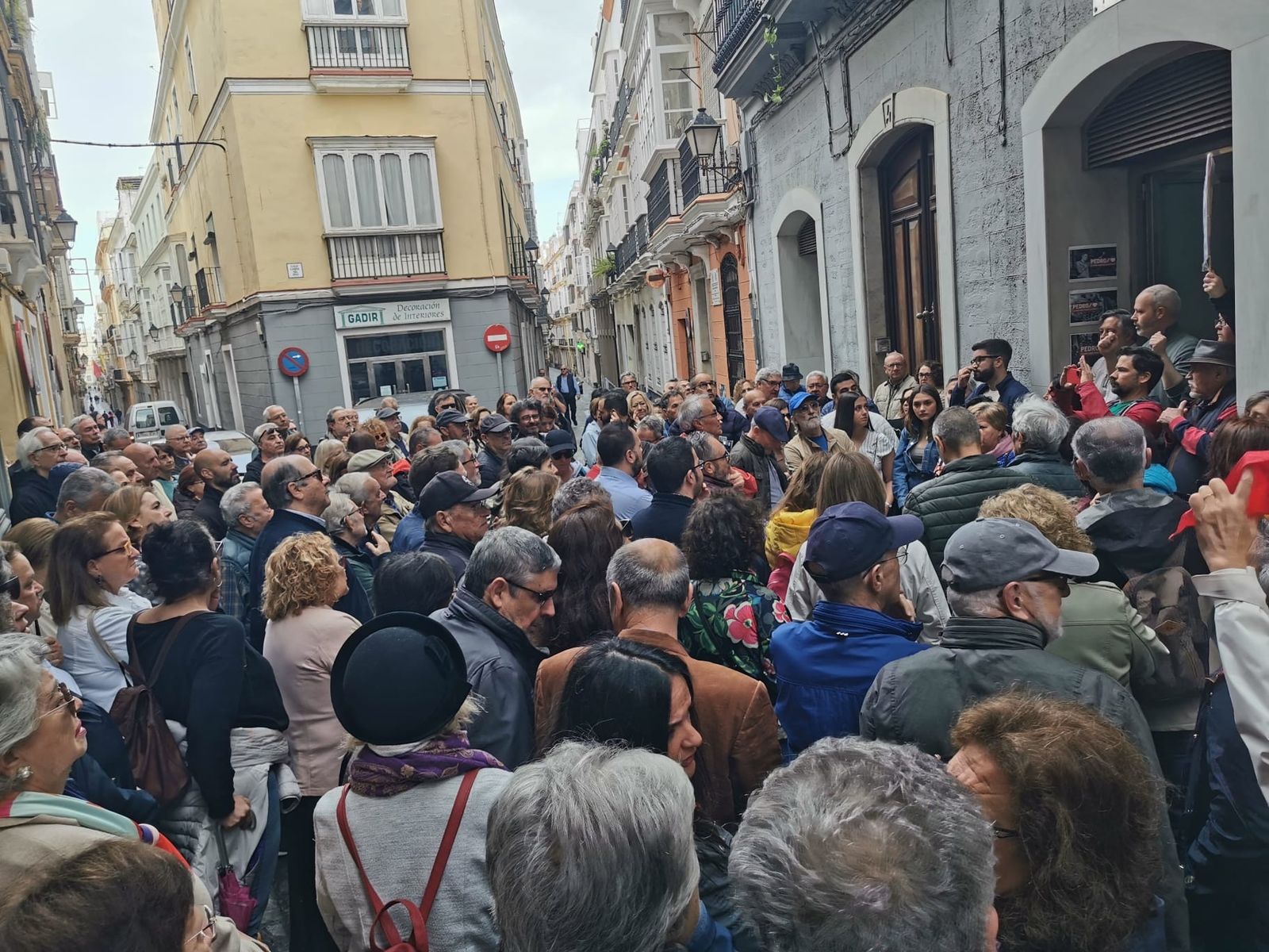 En Gaspar del Pino con Pedro Sánchez