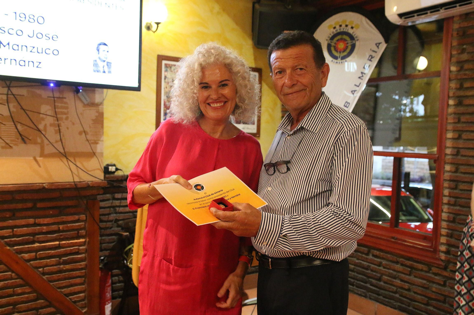 Homenaje a los expresidentes del Automóvil Club de Almería