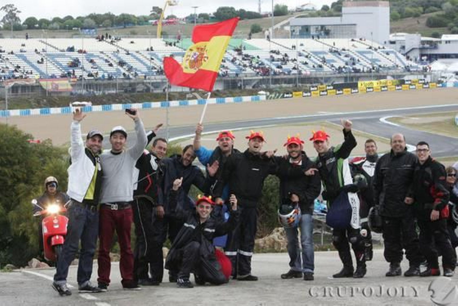 Foto: Manuel Pascual, Manuel Aranda y Juan Carlos Toro
