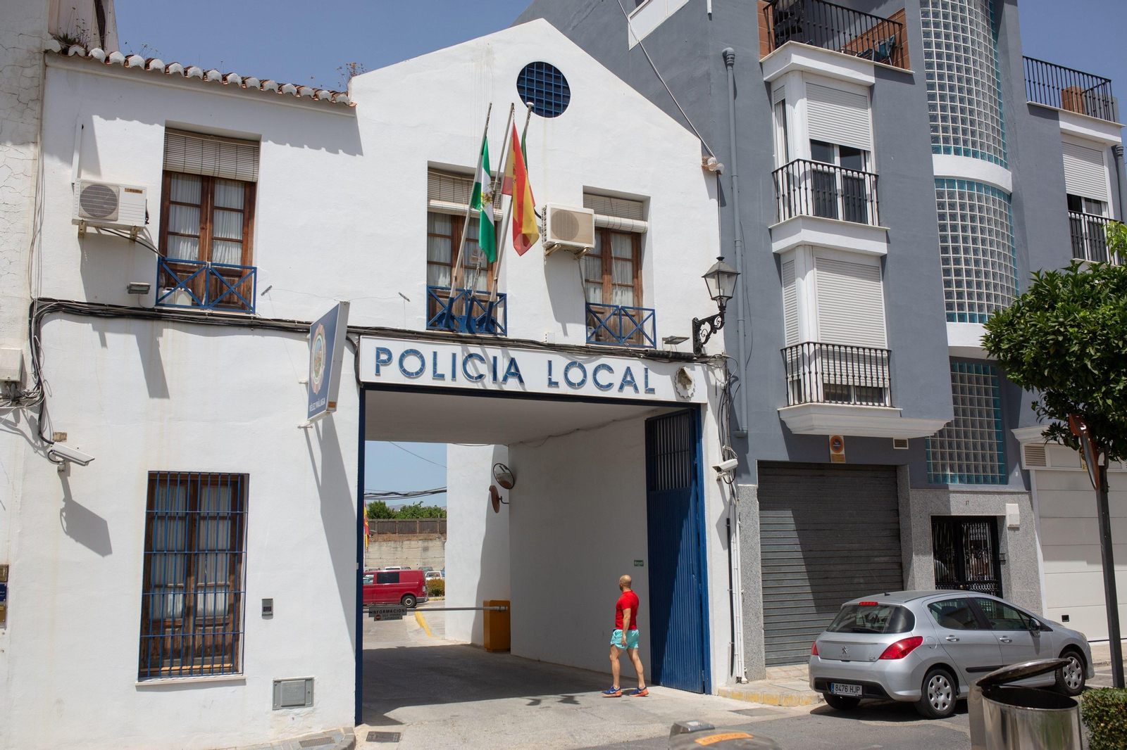 Dependencias de la Policía Local de Vélez-Málaga. Dependencias de la Policía Local de Vélez-Málaga.