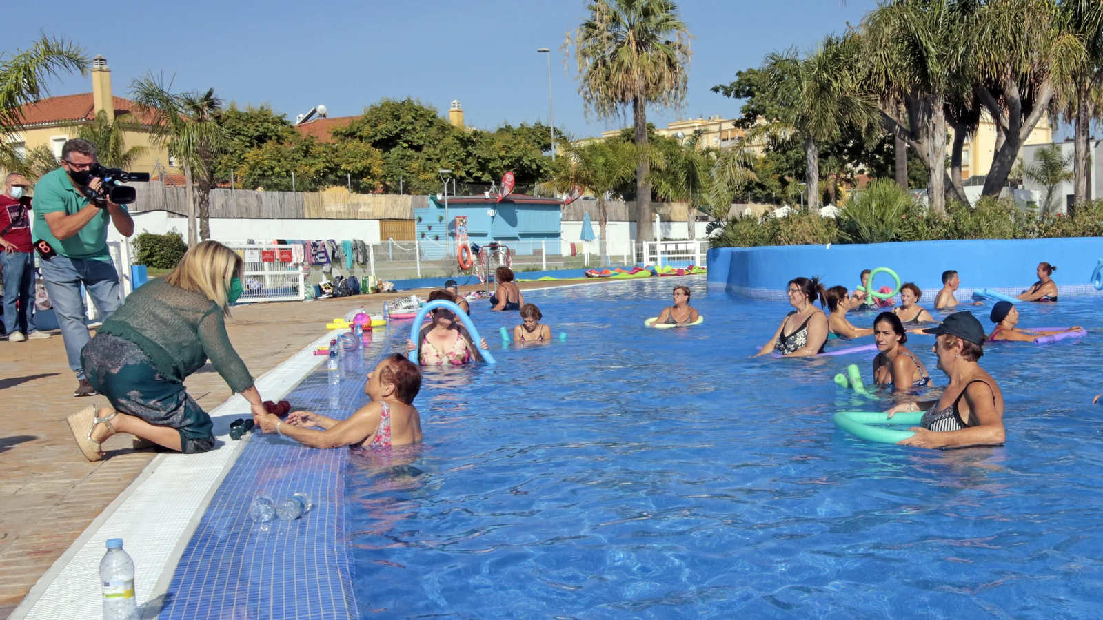 Alcaldesa visita Arena Fitness y Arena Village