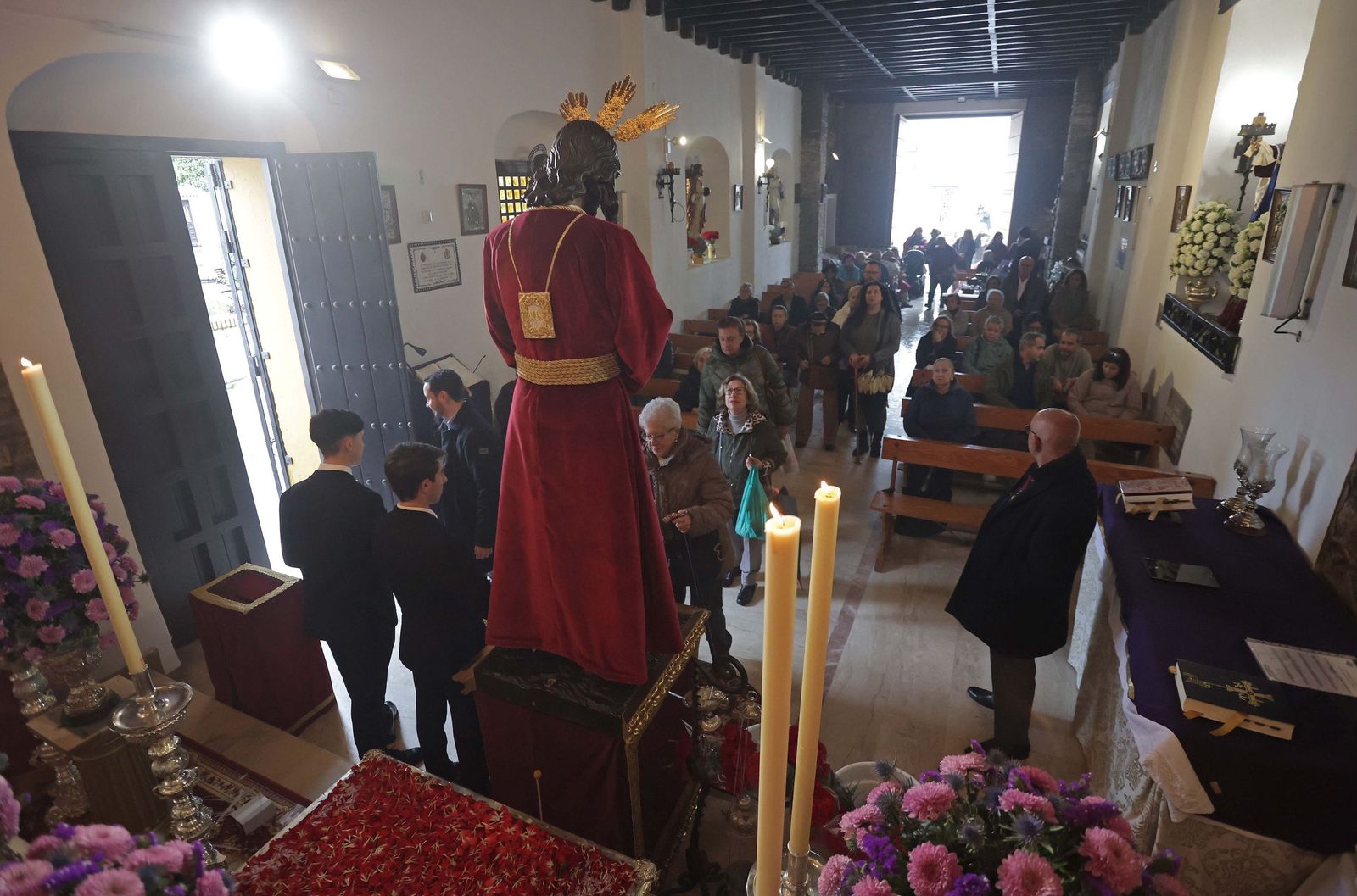 Fotos del Solemne Besapié a Nuestro Padre Jesús Cautivo de Medinaceli en Algeciras