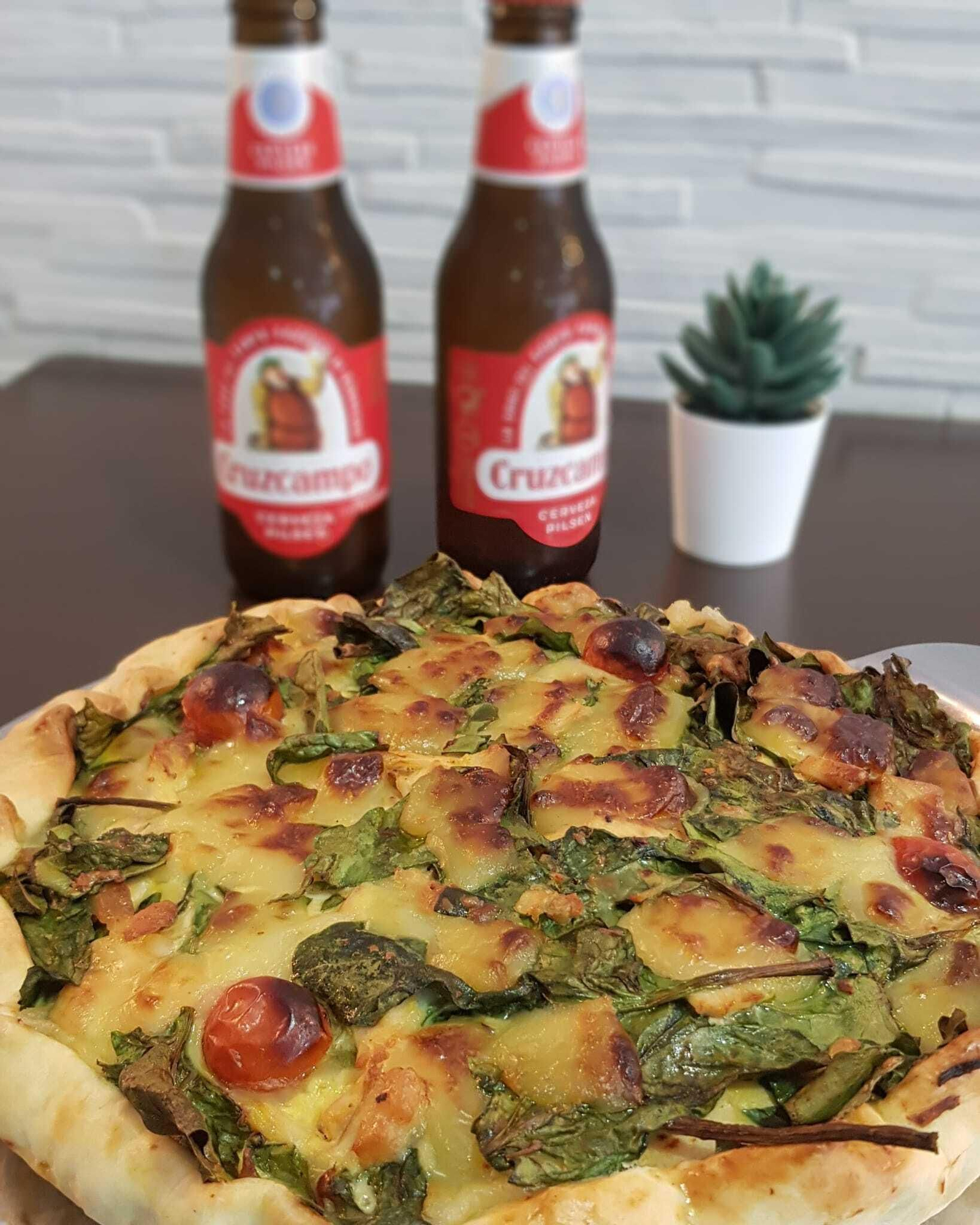 Las pizzas en la Otra Vuelta son artesanas.