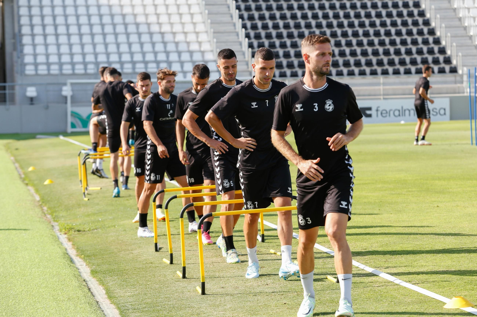 Las fotos del entrenamiento de la Balona previo al partido con el San Fernando