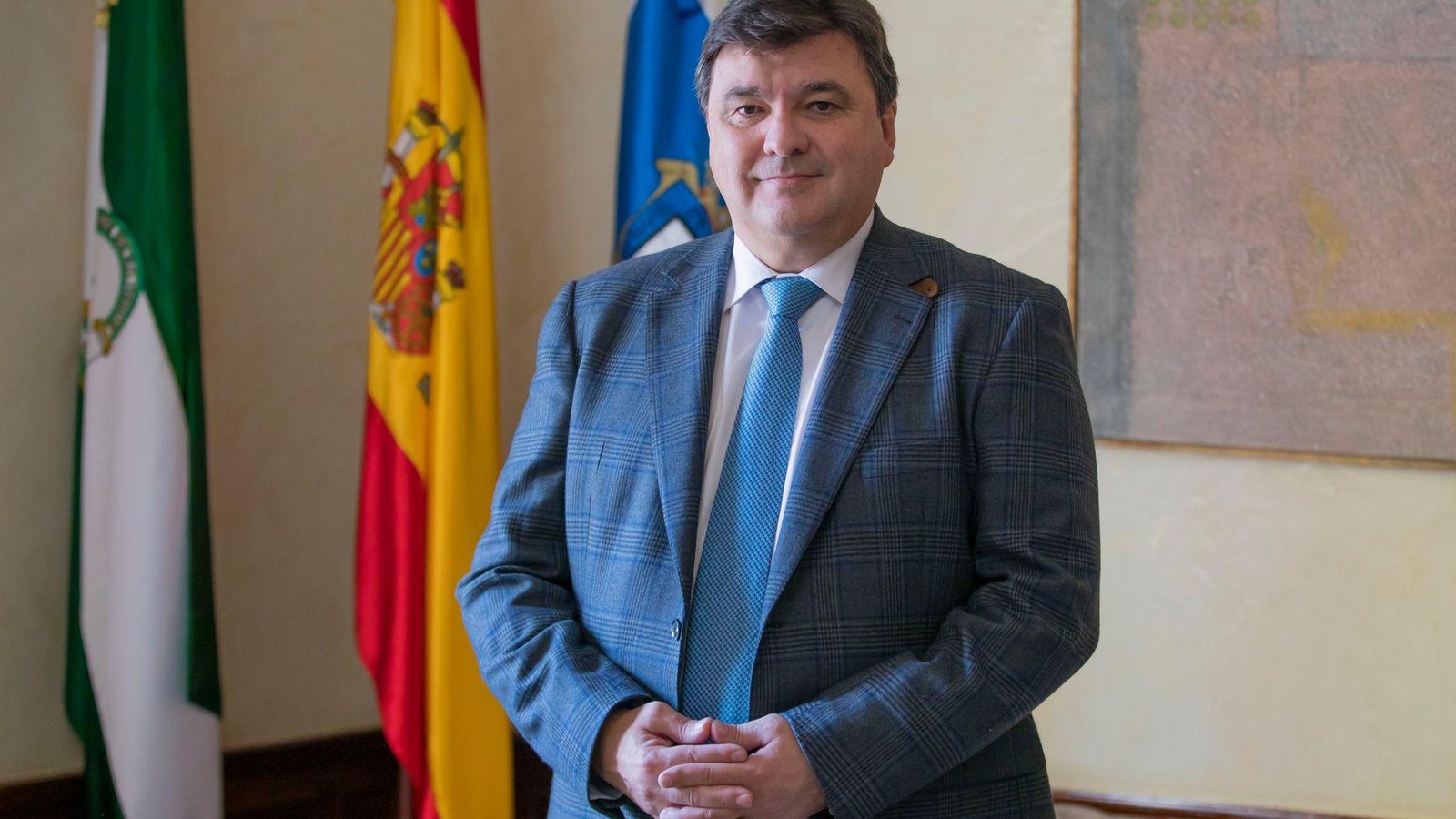 Gabriel Cruz, alcalde de Huelva.