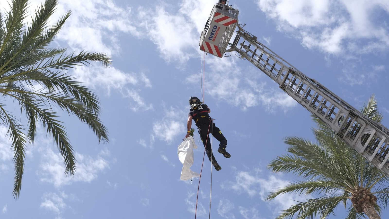 Ofrenda floral a la Virgen del Mar en la Feria de Almería 2024, en imágenes