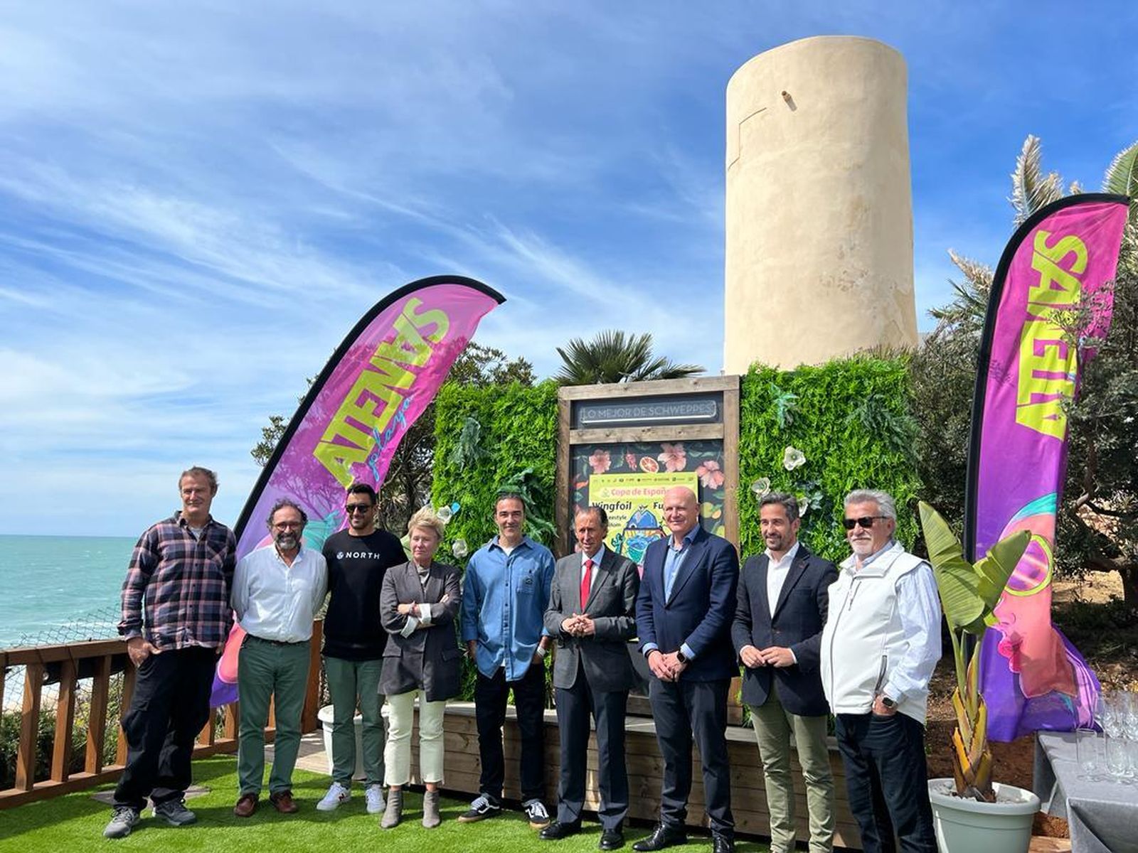 Acto de presentación de las pruebas.