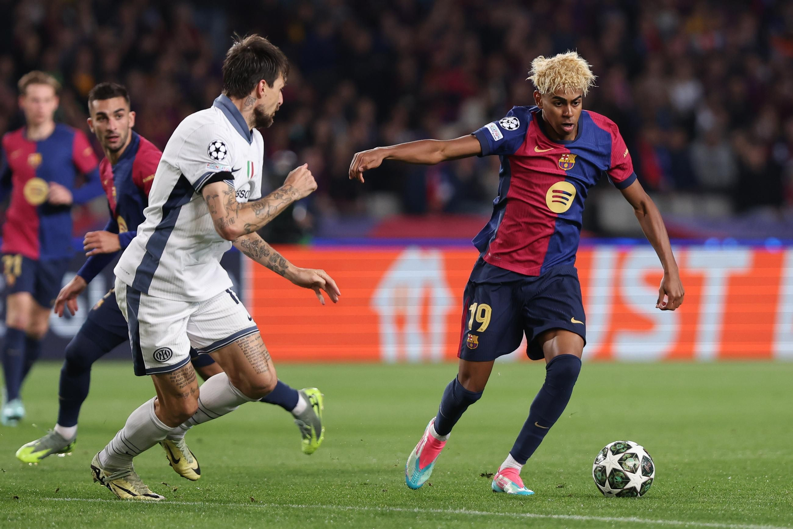 Las mejores fotos del Barcelona - Inter