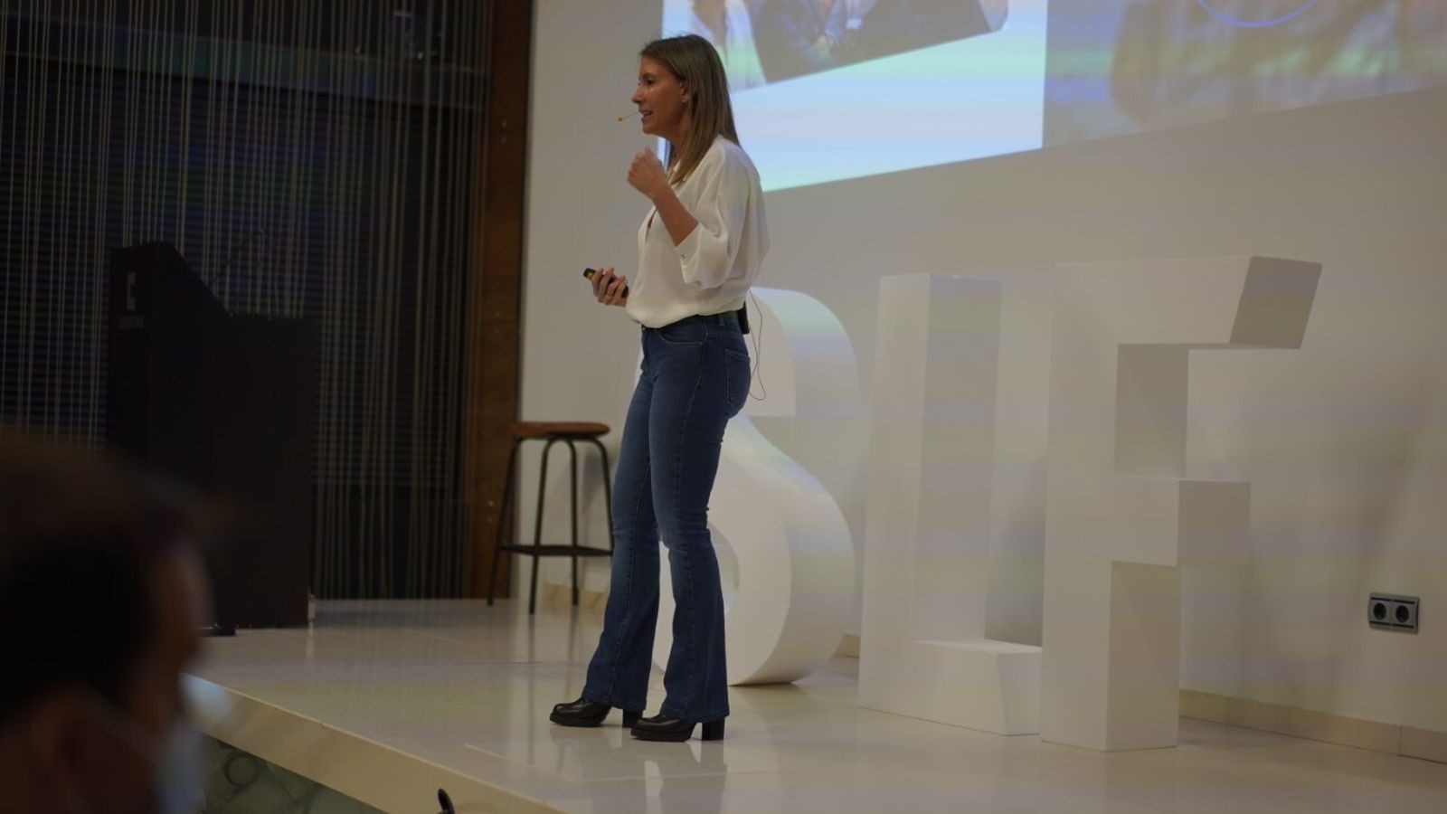 La vicepresidenta ejecutiva de Grupo Cosentino, Pilar Martínez-Cosentino, en el seminario Líderes del Futuro 2021