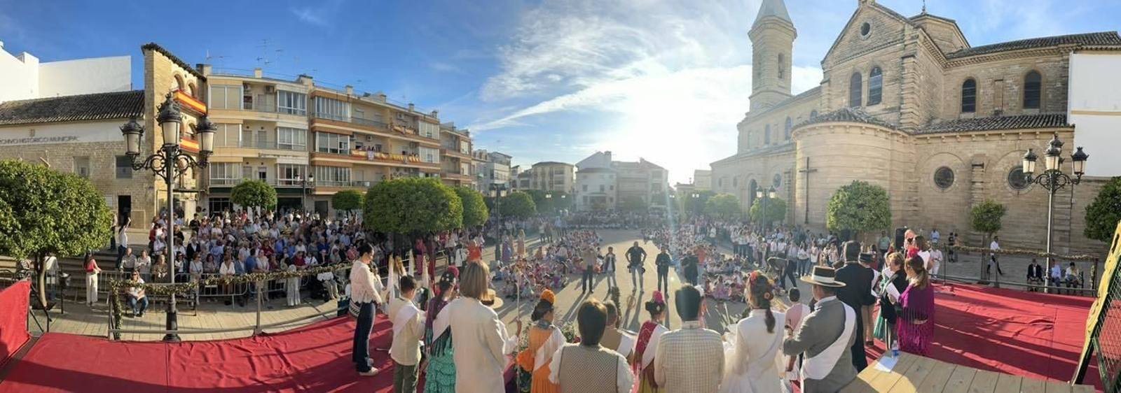 En imágenes: Los más pequeños celebran su romería escolar en Porcuna