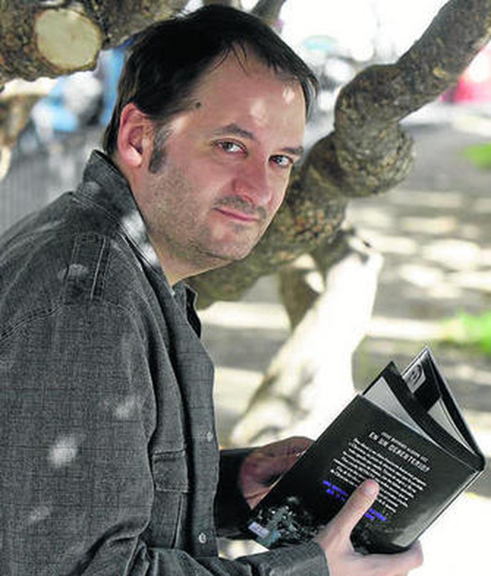 Francesc Miralles (Barcelona, 1968), durante su visita a Sevilla.