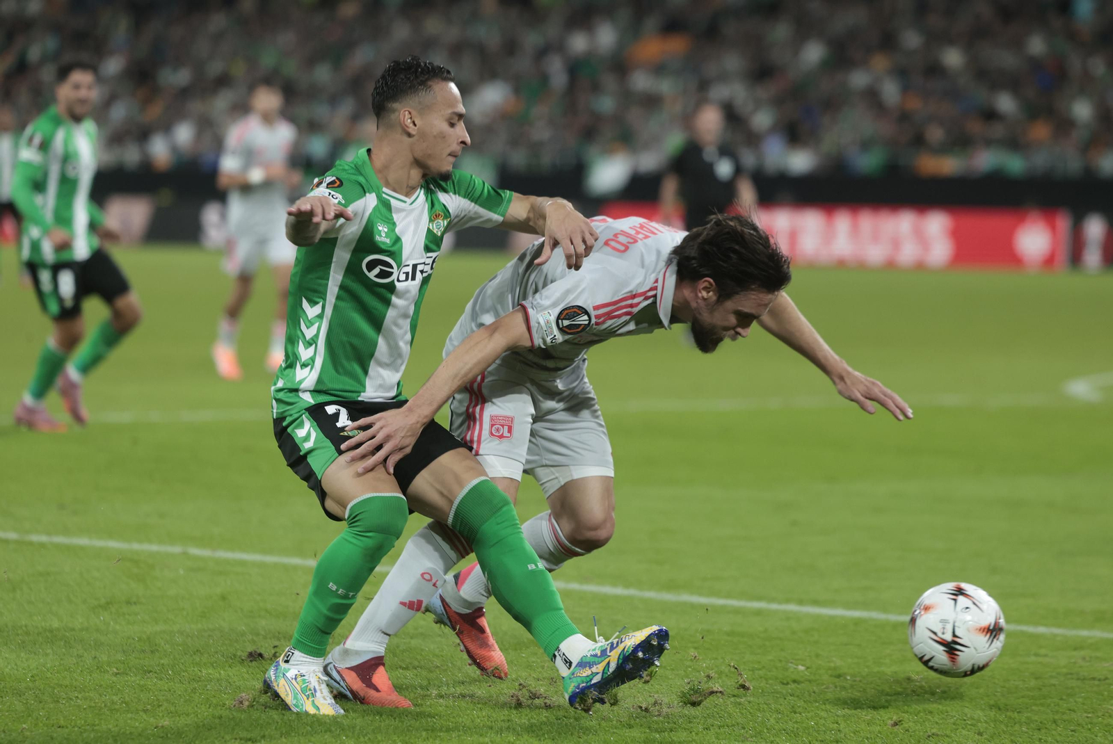 Las fotos del Betis - Olympique Lyonnais
