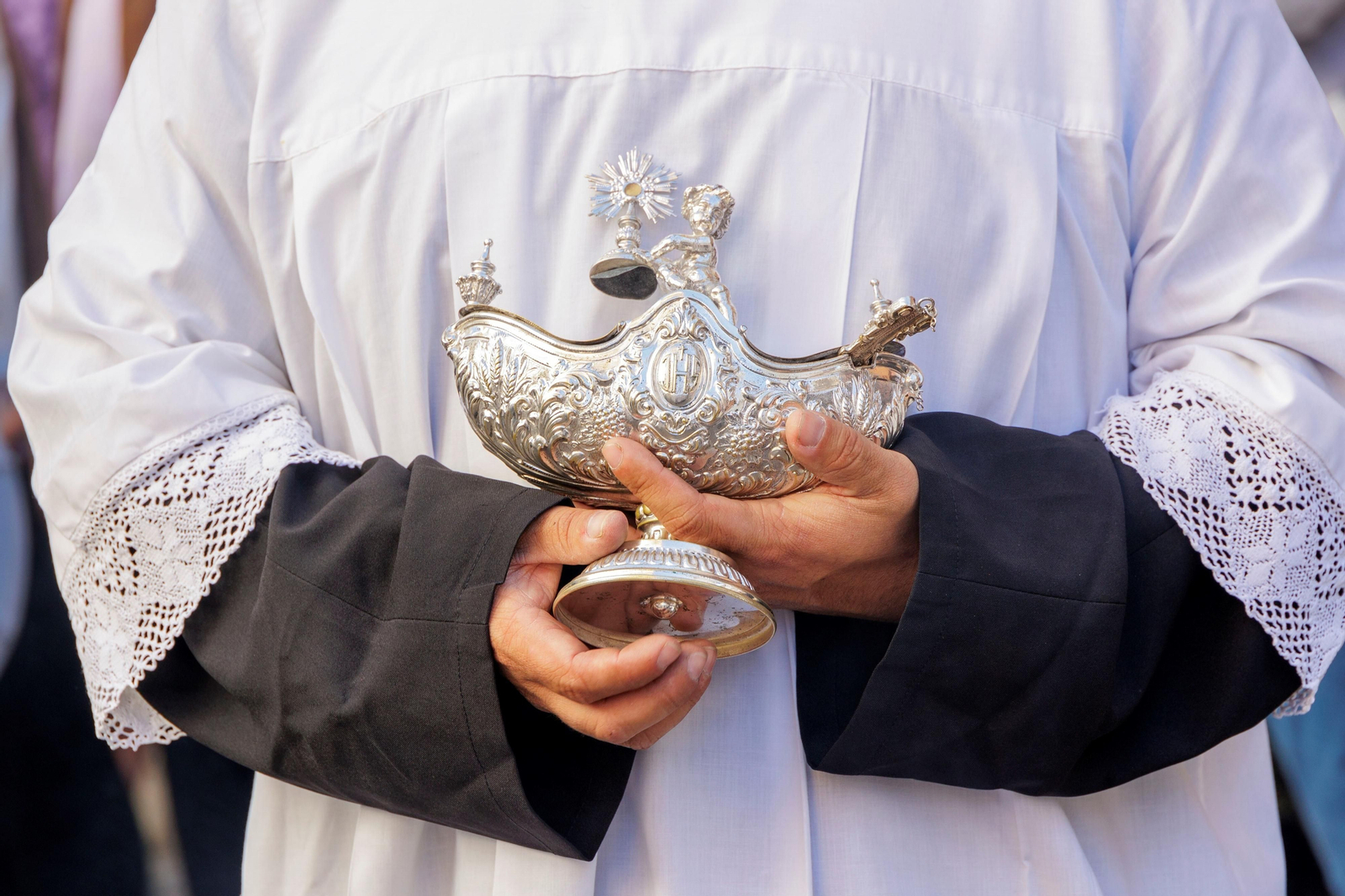 Las imágenes de la salida de la Sagrada Cena de Cádiz en la Semana Santa 2023