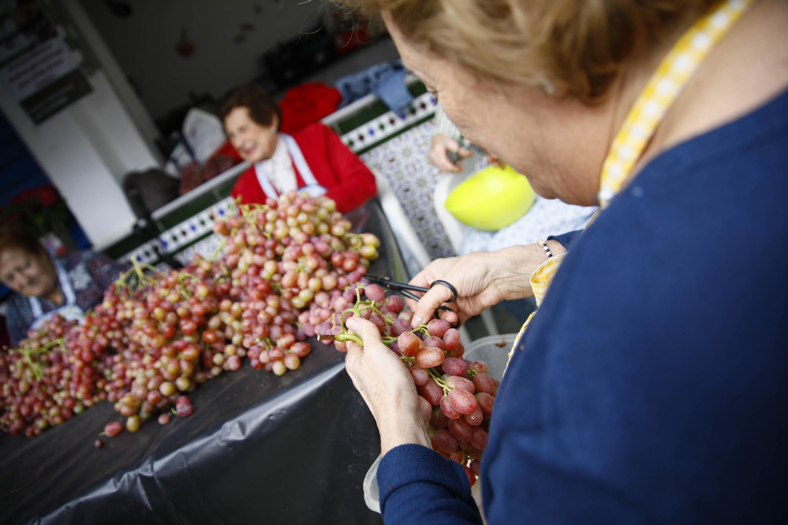 La tradicional faena de la uva de Canjayar, en imágenes