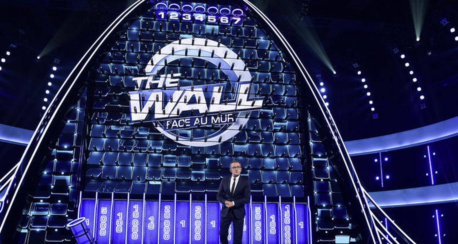 Aspecto del plató de 'The wall' en su versión francesa.