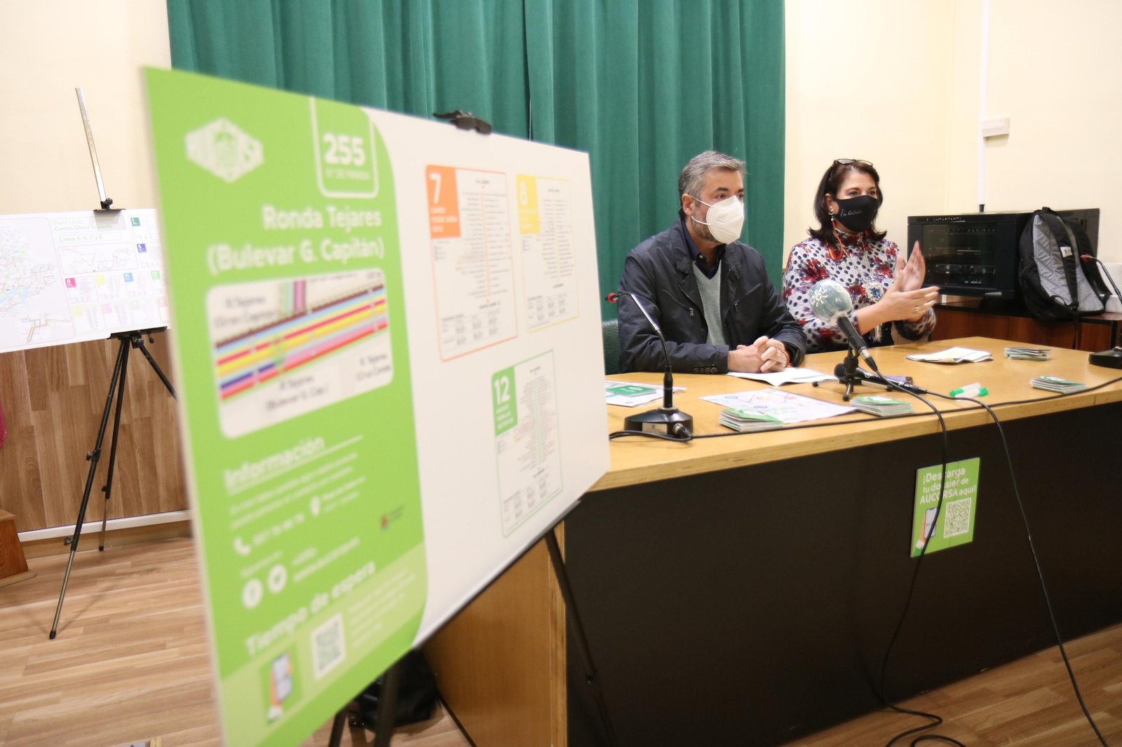 Presentación de los nuevos mapas.
