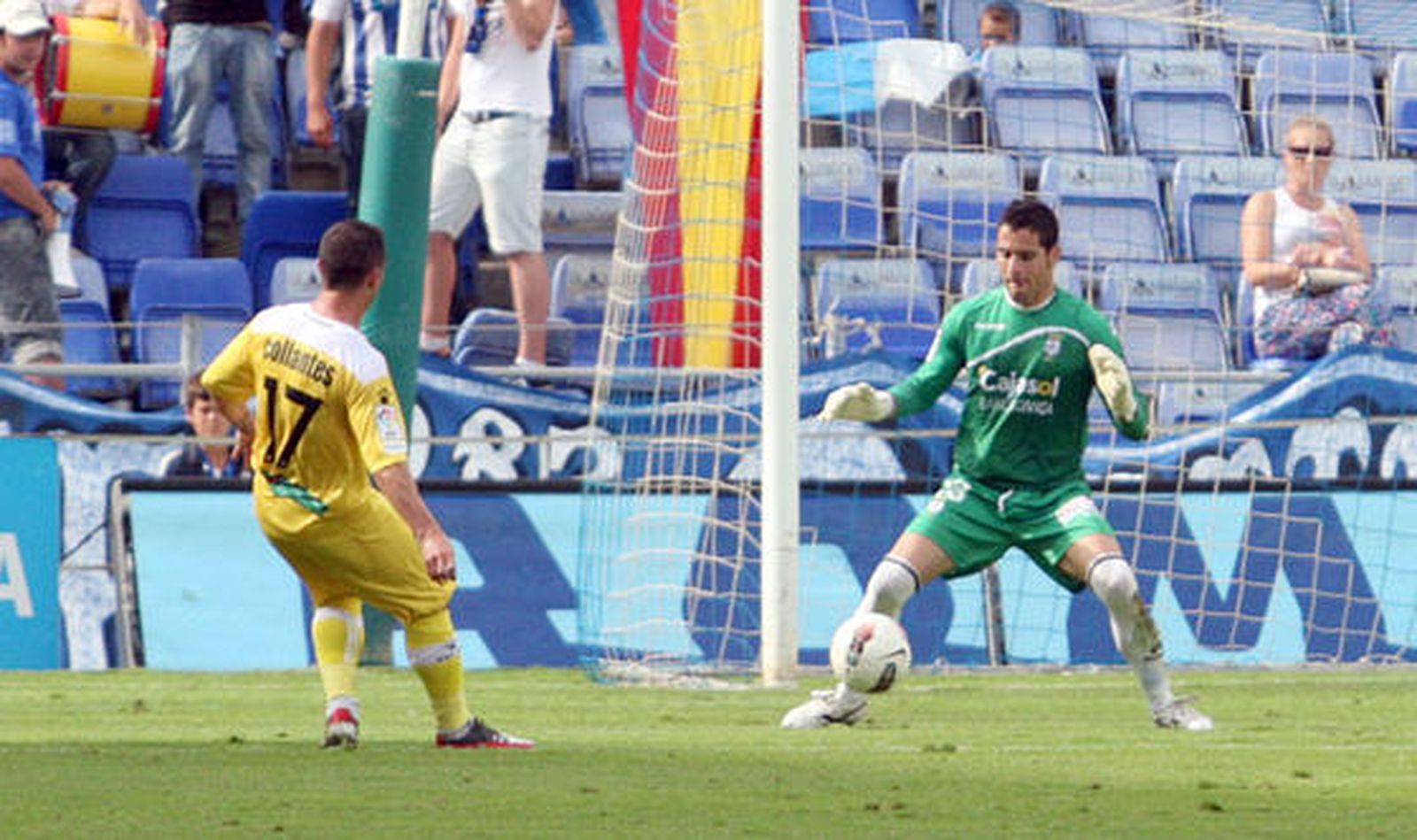 El Recreativo cierra la temporada con una derrota ante el Cartagena.

Foto: Josue Correa