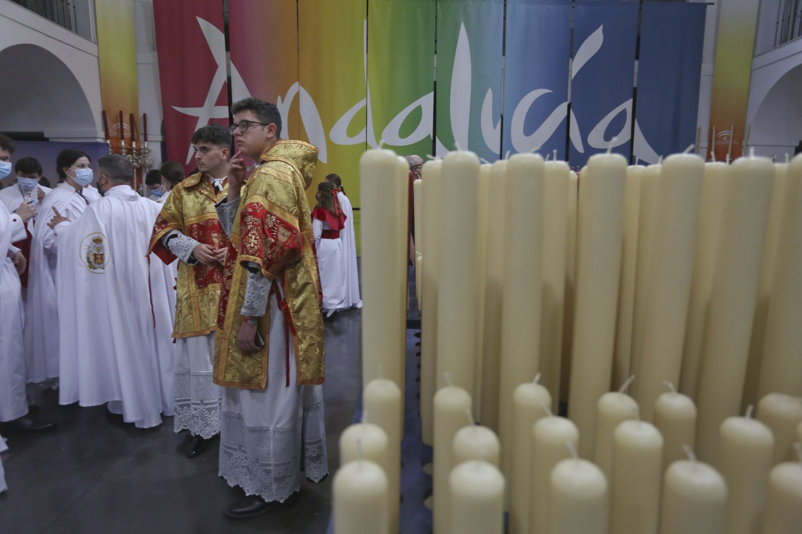 Las fotos de la Sagrada Cena, en el Jueves Santo de Málaga