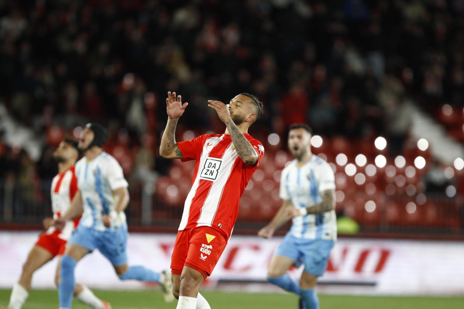 Las mejores imágenes del U.D. Almería-Málaga C.F.