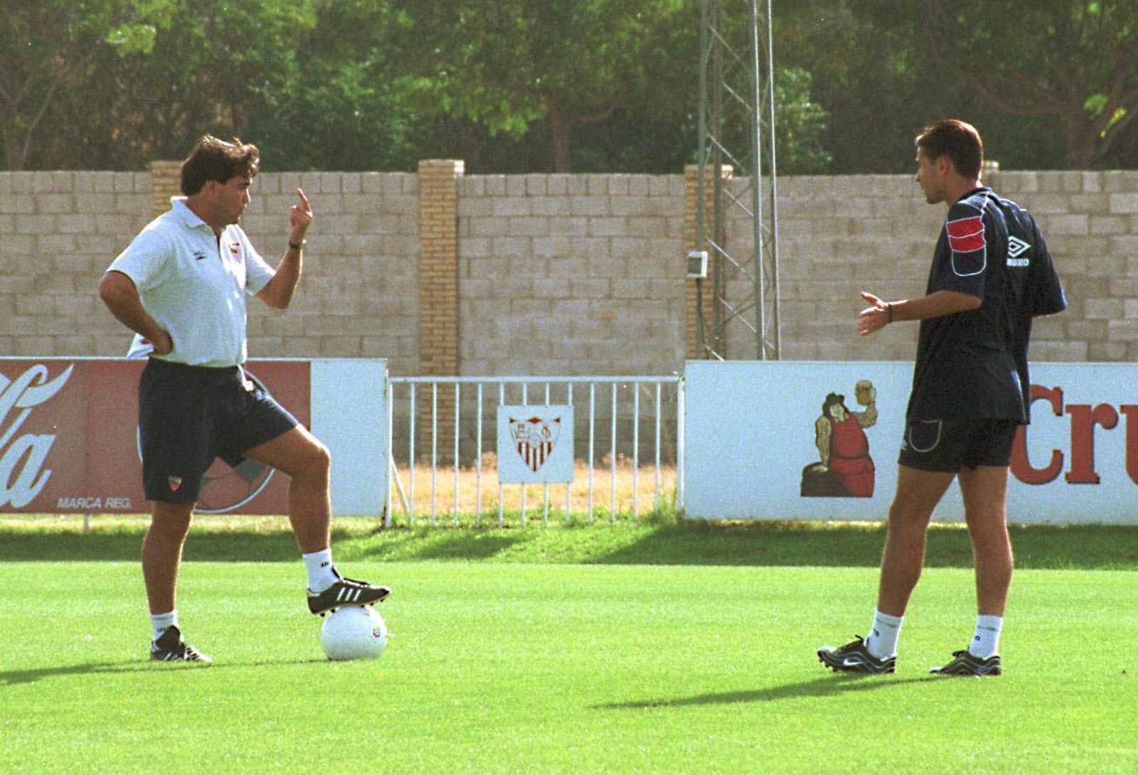 Las fotos de Marcos Alonso en el Sevilla FC