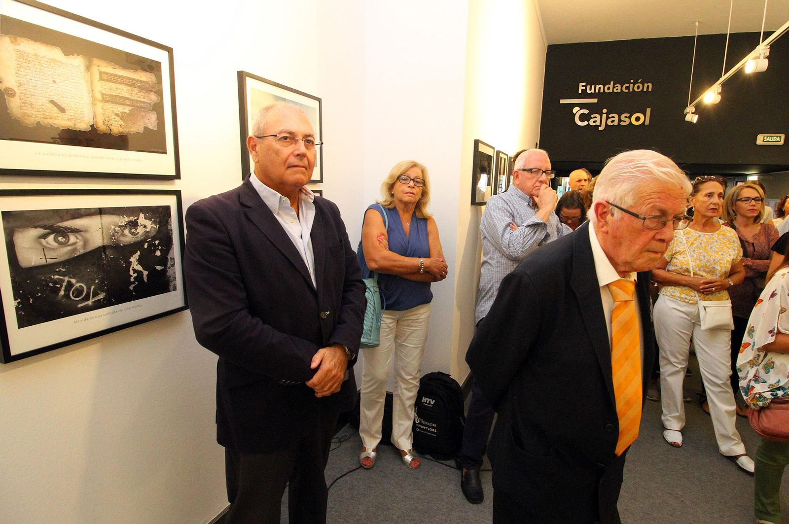 Exposición 'Frases que habitan en el olvido. Expresiones surgidas desde el interior del Alzheimer'.